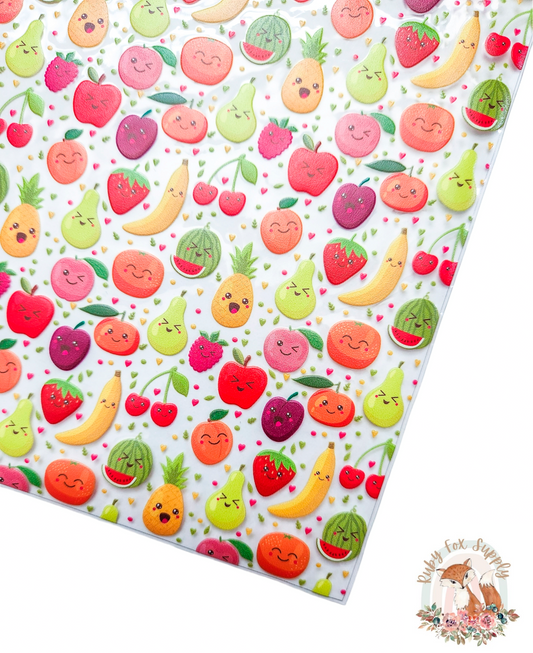 Fruit Printed Jelly sheet