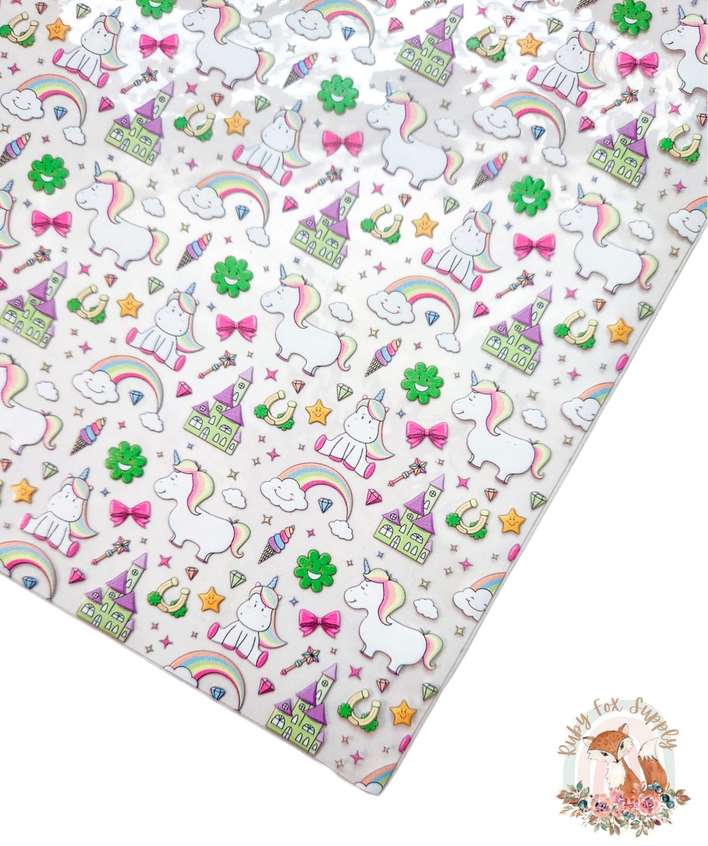 Unicorn Princess Printed Jelly sheet