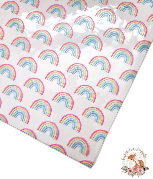 Rainbows Printed Jelly sheet