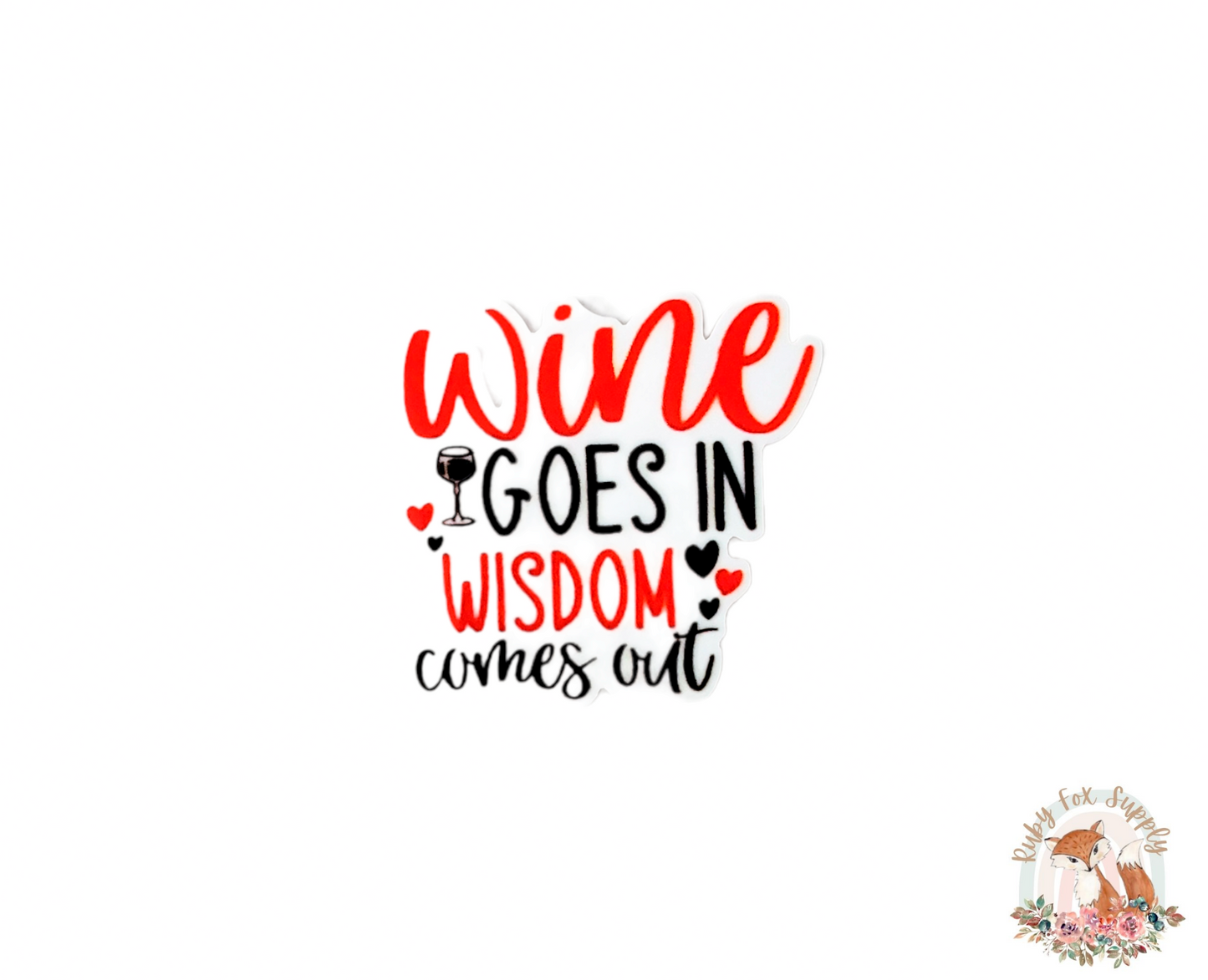Wine Wisdom Resin