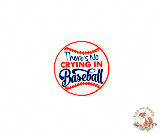 No Crying In Baseball Resin