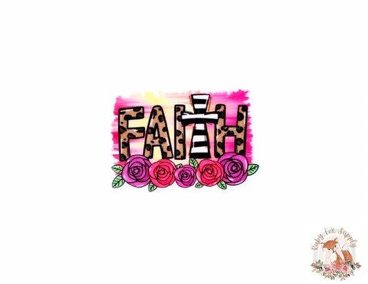 Floral Faith Resin
