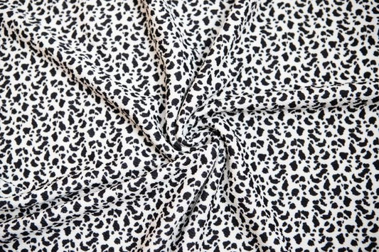Small Cow Print Bullet Fabric Strip