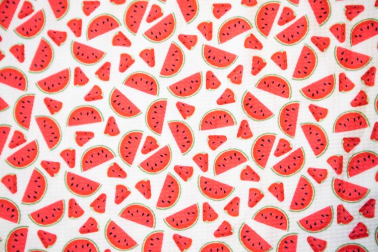 Watermelon Bullet Fabric Strip