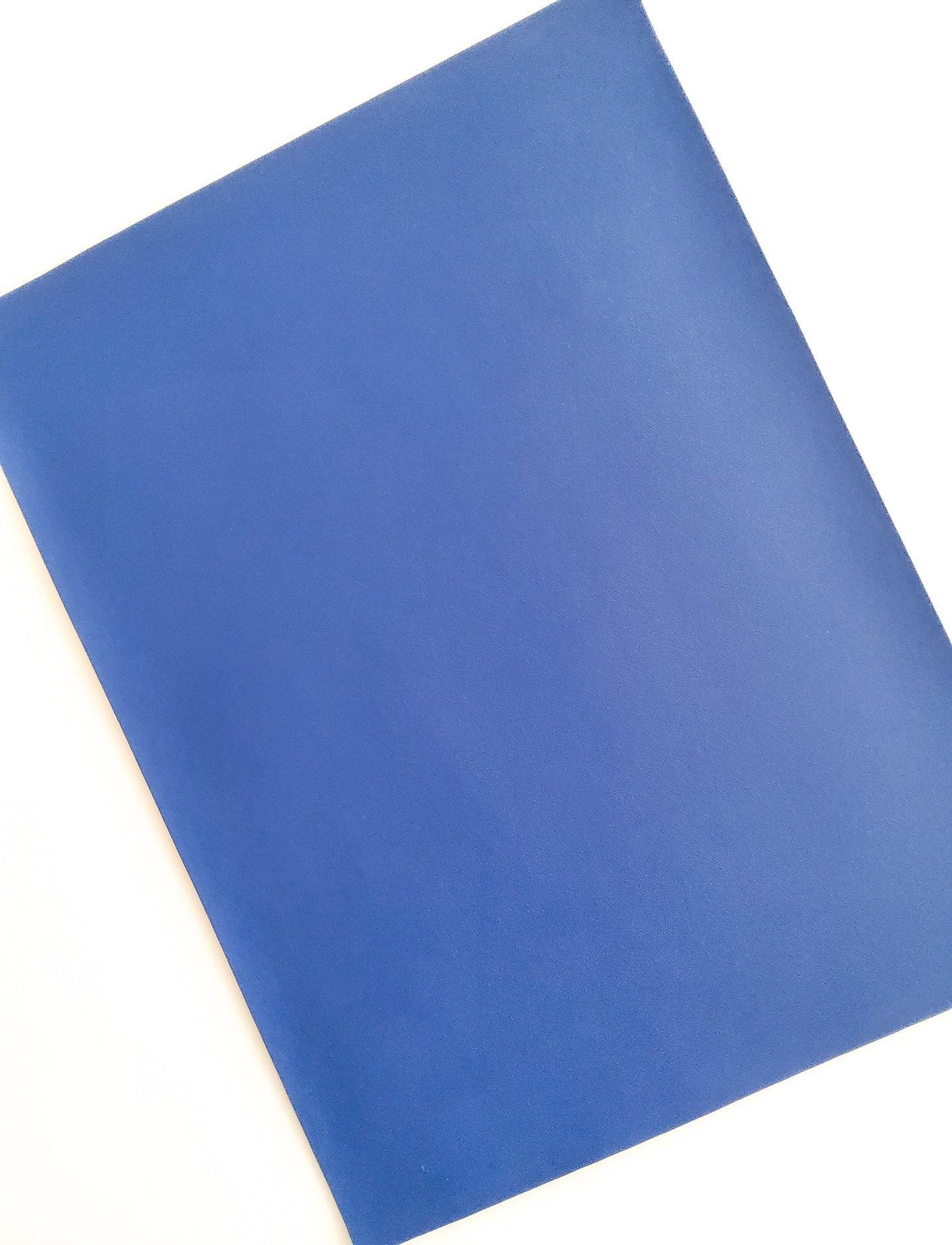 Royal Blue Smooth 9x12 faux leather sheet