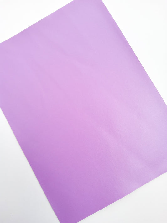 Lavender Smooth 9x12 faux leather sheet
