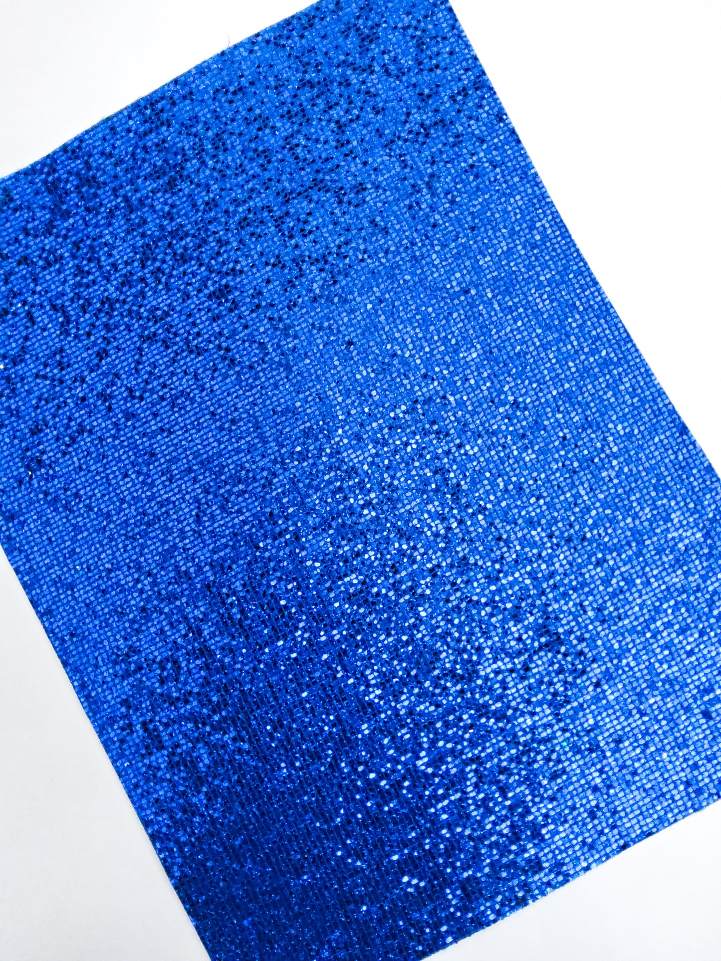 Square Blue Glitter 9x12 faux leather sheet