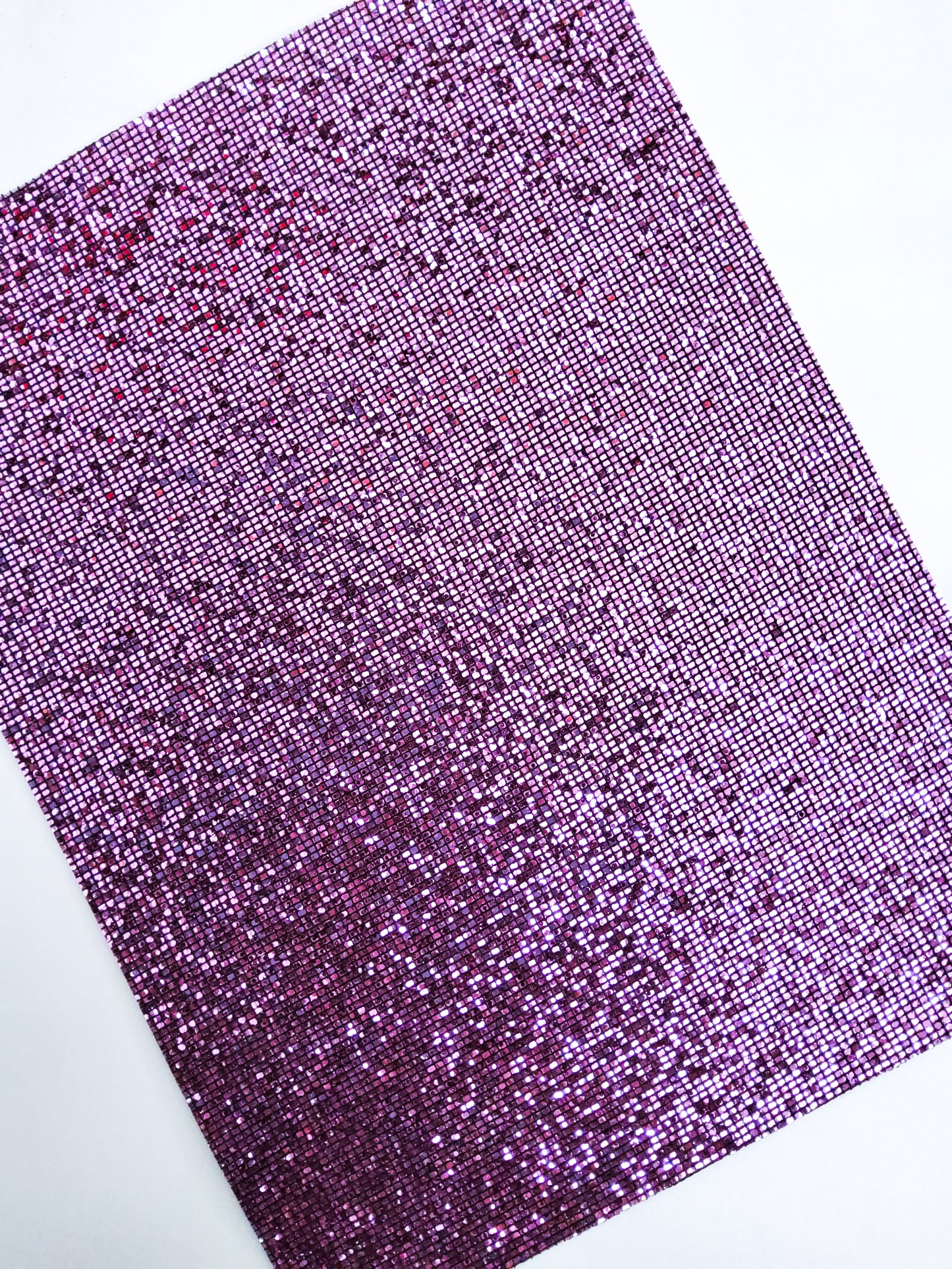 Square Purple Pink Glitter 9x12 faux leather sheet