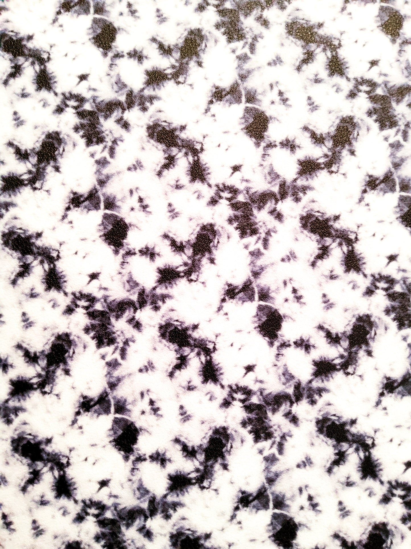 Black and White Marble 9x12 faux leather sheet