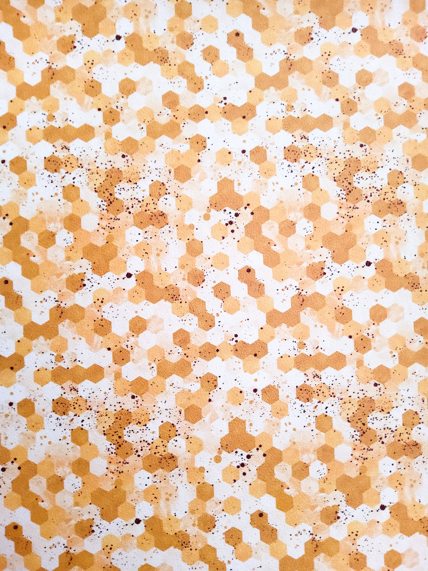 Real Honeycomb 9x12 faux leather sheet