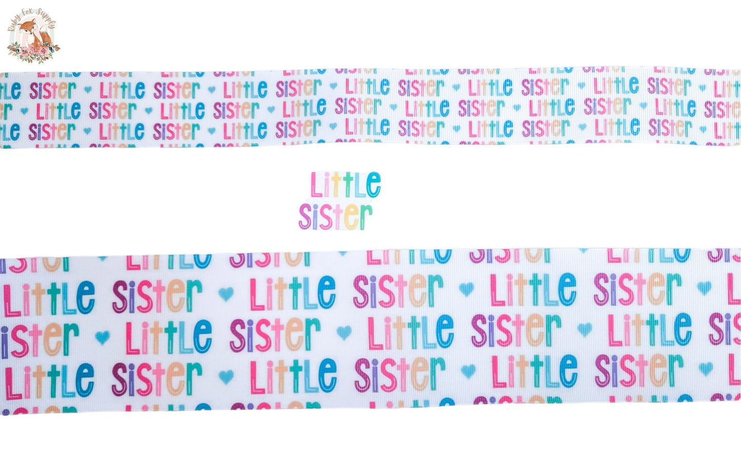 Little Sister 3"/1.5" Ribbon