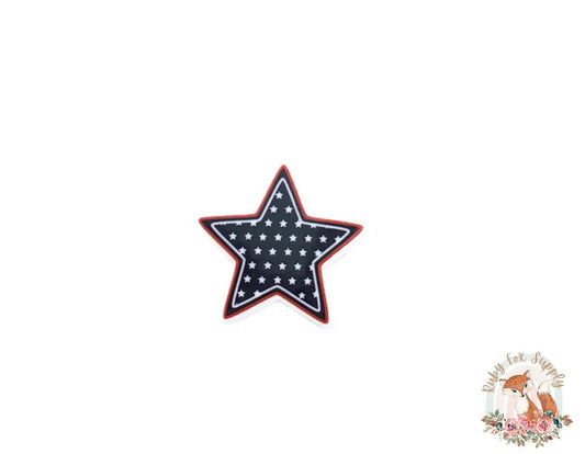 Navy Stars Resin