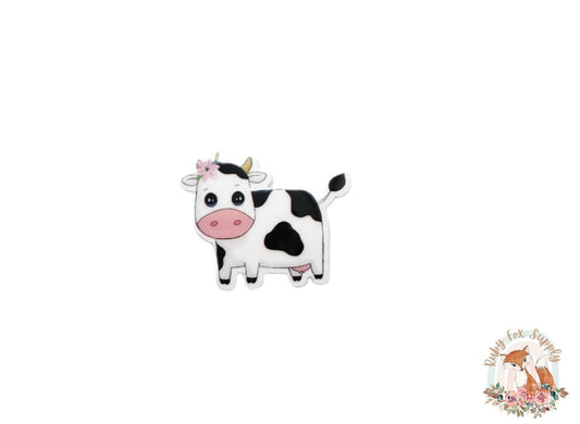 Cute Cow Resin