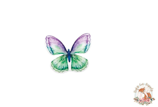 Watercolor Butterfly Resin