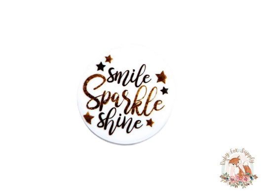Smile Sparkle Shine Resin