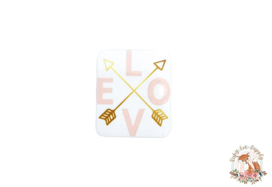 Love Arrows Resin