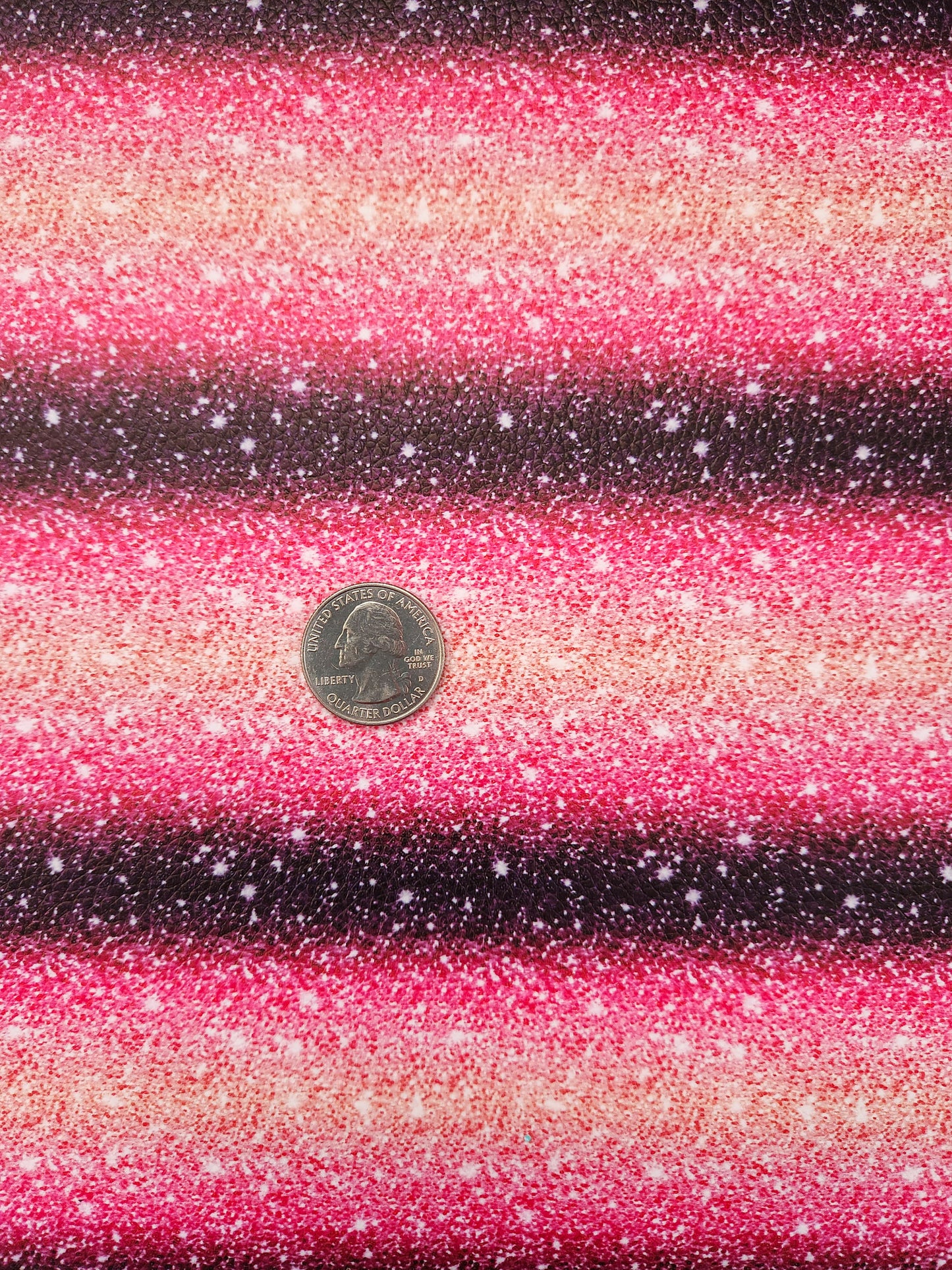 Pink Purple Ombre Faux Sparkly Glitter 9x12 faux leather sheet