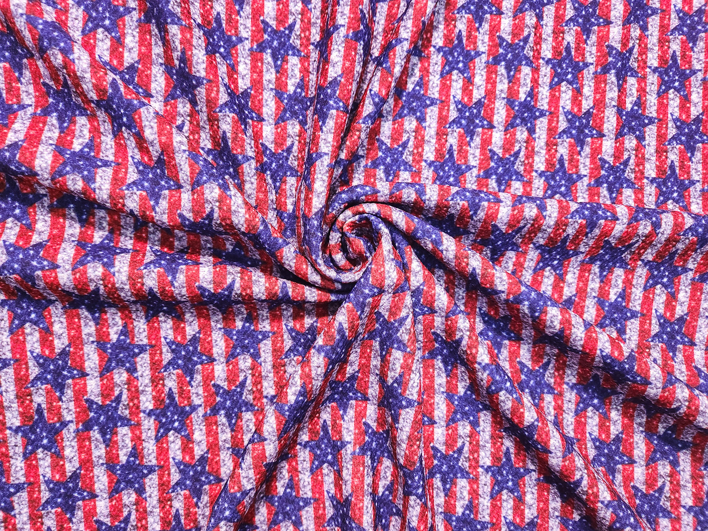 Stars and Stripes Fabric Strip